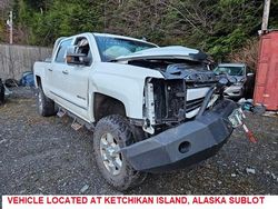 Chevrolet Vehiculos salvage en venta: 2016 Chevrolet Silverado K2500 Heavy Duty LTZ