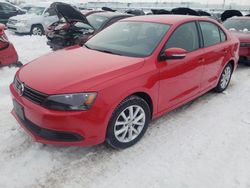 Salvage cars for sale at Elgin, IL auction: 2012 Volkswagen Jetta SE
