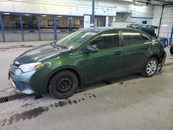 Salvage cars for sale from Copart Pasco, WA: 2015 Toyota Corolla L