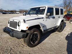Salvage cars for sale at Rogersville, MO auction: 2014 Jeep Wrangler Unlimited Sahara