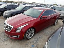 Salvage cars for sale at Las Vegas, NV auction: 2015 Cadillac ATS Luxury