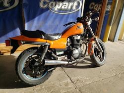 Salvage motorcycles for sale at Albuquerque, NM auction: 1986 Honda CB450 SC