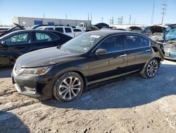 Salvage cars for sale from Copart Haslet, TX: 2013 Honda Accord Sport