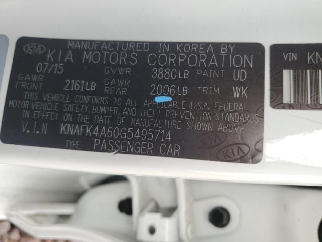 2016 KIA Forte LX