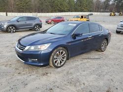 Salvage cars for sale at Gainesville, GA auction: 2015 Honda Accord Sport
