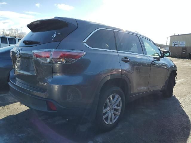 2015 Toyota Highlander LE