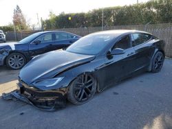 Salvage cars for sale at San Martin, CA auction: 2022 Tesla Model S