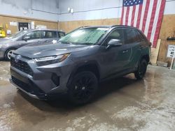 Salvage cars for sale at Kincheloe, MI auction: 2022 Toyota Rav4 SE