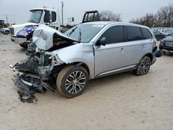 Salvage cars for sale from Copart Oklahoma City, OK: 2016 Mitsubishi Outlander ES