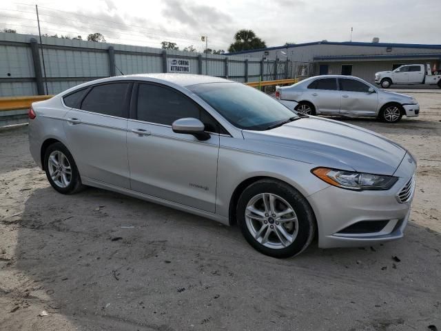 2018 Ford Fusion SE Hybrid