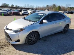 Salvage cars for sale from Copart Florence, MS: 2018 Toyota Corolla L