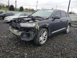 Salvage cars for sale from Copart Portland, OR: 2017 Audi Q7 Prestige