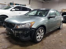 Salvage cars for sale from Copart Elgin, IL: 2008 Honda Accord EX