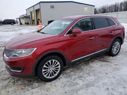 Lincoln MKX salvage cars for sale: 2016 Lincoln MKX Select