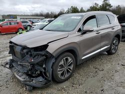 Hyundai Santa FE salvage cars for sale: 2019 Hyundai Santa FE Limited