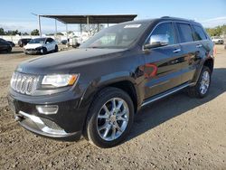 Jeep Grand Cherokee salvage cars for sale: 2014 Jeep Grand Cherokee Summit