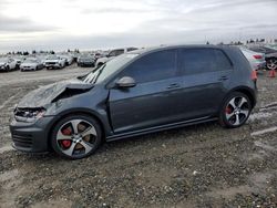 Salvage cars for sale at Sacramento, CA auction: 2016 Volkswagen GTI S/SE