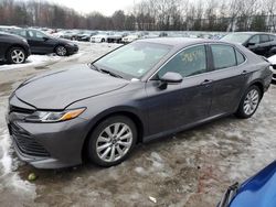 Salvage cars for sale at North Billerica, MA auction: 2018 Toyota Camry L