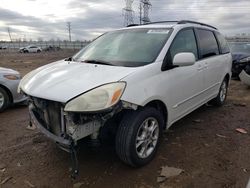 Toyota Sienna XLE salvage cars for sale: 2005 Toyota Sienna XLE