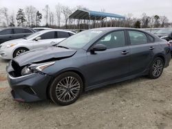 Salvage cars for sale from Copart Spartanburg, SC: 2022 KIA Forte GT Line