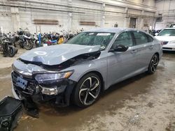 Salvage cars for sale from Copart Fredericksburg, VA: 2022 Honda Accord Hybrid Sport