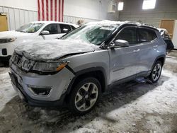 Salvage cars for sale at Des Moines, IA auction: 2018 Jeep Compass Limited