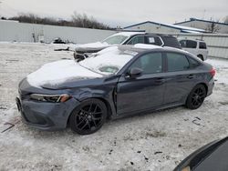 Salvage cars for sale from Copart Albany, NY: 2022 Honda Civic Sport