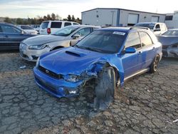 Subaru salvage cars for sale: 2002 Subaru Impreza WRX