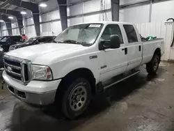 Salvage trucks for sale at Ham Lake, MN auction: 2006 Ford F350 SRW Super Duty