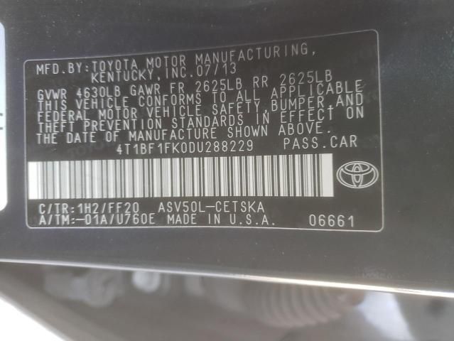 2013 Toyota Camry L