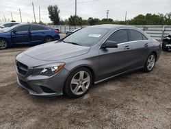 Mercedes-Benz salvage cars for sale: 2016 Mercedes-Benz CLA 250