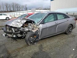 Salvage cars for sale at Spartanburg, SC auction: 2022 Hyundai Elantra SEL