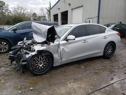 Salvage cars for sale from Copart Savannah, GA: 2015 Infiniti Q50 Base