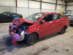 Salvage cars for sale at Pennsburg, PA auction: 2020 Mitsubishi Mirage G4 ES