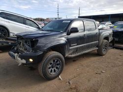 Salvage trucks for sale at Colorado Springs, CO auction: 2015 Toyota Tacoma Double Cab