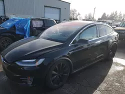Salvage cars for sale at Woodburn, OR auction: 2016 Tesla Model X