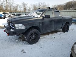 Salvage cars for sale from Copart Ellwood City, PA: 2012 Dodge RAM 1500 ST