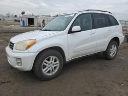 Salvage cars for sale at auction: 2002 Toyota Rav4