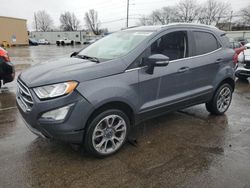 Salvage cars for sale from Copart Moraine, OH: 2021 Ford Ecosport Titanium