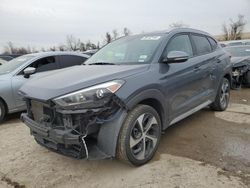 Hyundai Tucson Limited salvage cars for sale: 2017 Hyundai Tucson Limited