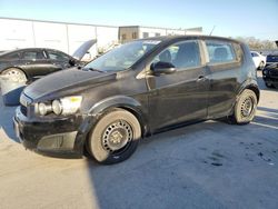 Salvage cars for sale at Wilmer, TX auction: 2012 Chevrolet Sonic LS