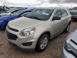 Vehiculos salvage en venta de Copart Tucson, AZ: 2016 Chevrolet Equinox LS