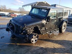 Salvage cars for sale at Lebanon, TN auction: 2014 Jeep Wrangler Unlimited Sahara