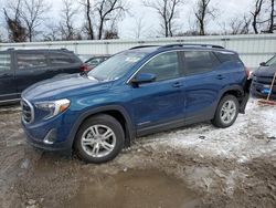 Salvage cars for sale at West Mifflin, PA auction: 2021 GMC Terrain SLE