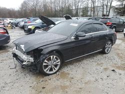 Mercedes-Benz C 300 4matic salvage cars for sale: 2018 Mercedes-Benz C 300 4matic