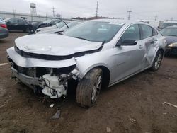 Salvage cars for sale from Copart Chicago Heights, IL: 2018 Chevrolet Malibu LT