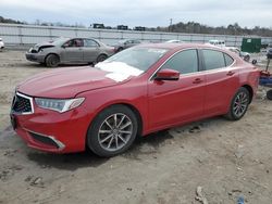 Salvage cars for sale at Fredericksburg, VA auction: 2019 Acura TLX