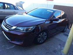 Salvage cars for sale at North Las Vegas, NV auction: 2014 Honda Accord LX