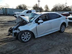 Toyota salvage cars for sale: 2022 Toyota Corolla LE