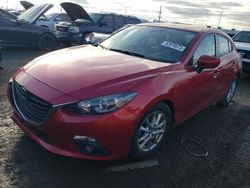Salvage cars for sale from Copart Elgin, IL: 2016 Mazda 3 Grand Touring